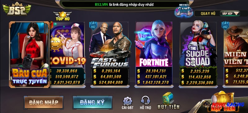 b52 club thu hut nhieu tin do no hu