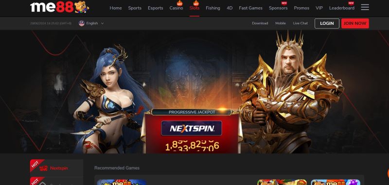 Nổ hũ Me88 - Trải nghiệm tuyệt vời dành cho cược thủ 2 NextSpin là đơn vị liên kết với Me88 cung cấp nổ hũ